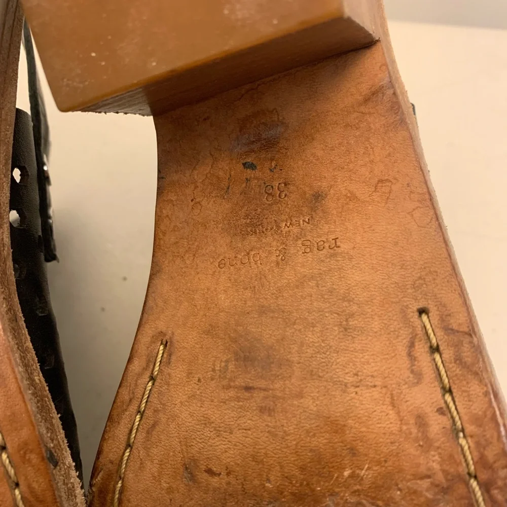 Rag & Bone Black Sandals - Picture 9 of 10